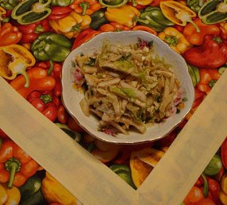 Fenyklový salát s čínským zelím