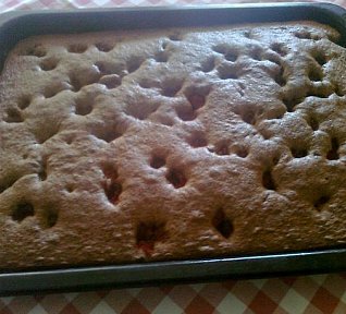 Jednoduchá ovocná bublanina