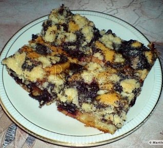 Výborný a rychlý švestkový koláč s mákem