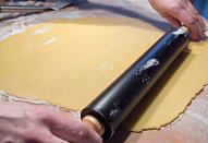 Čokoládovo-karamelový koláč