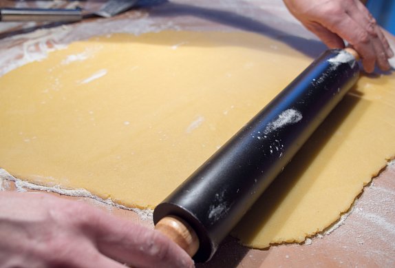 Čokoládovo-karamelový koláč