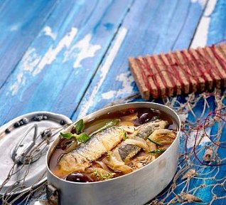Sardinkové escabeche