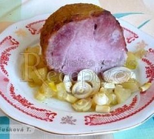 Vepřové uzené s ananasem Vepřové uzené s ananasem