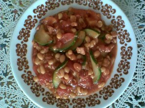 Fazole s rajčaty