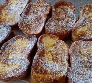 Tvarohovo-povidlové smaženky