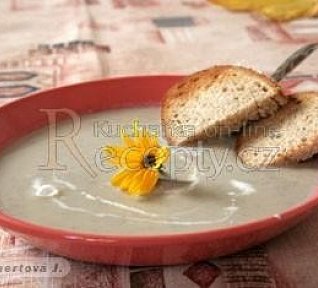Krémová polévka z topinambur