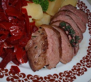 Bylinková kachní prsa