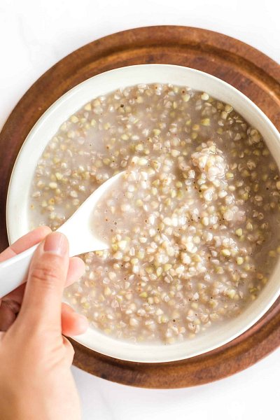 Pohanková kaše (falešná houbová), základní recept