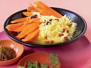 Medová karotka s kuskusem