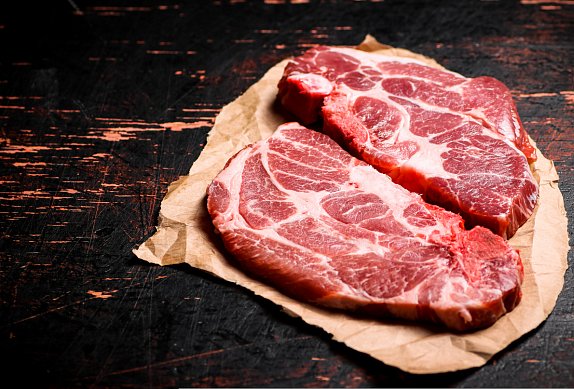 Ostré řízky z krkovice