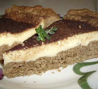 Koláč inspirován tiramisu
