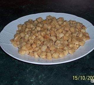 Škvarky z domácí pekárny