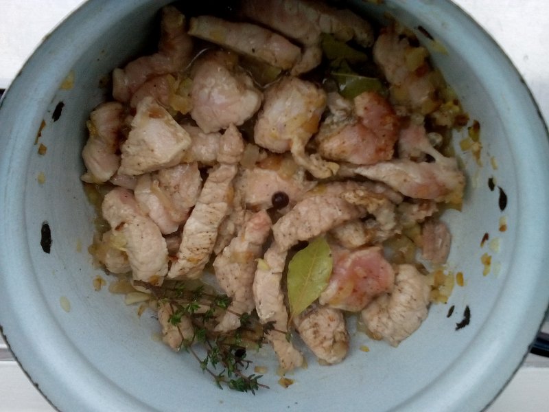 Vepřové maso s petrželí