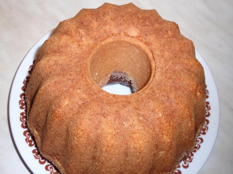 Kokosová bábovka z majolky