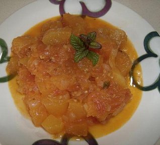 Dýňová rajčata - příloha k masu