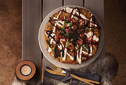 Japonská omeleta okonomiyaki