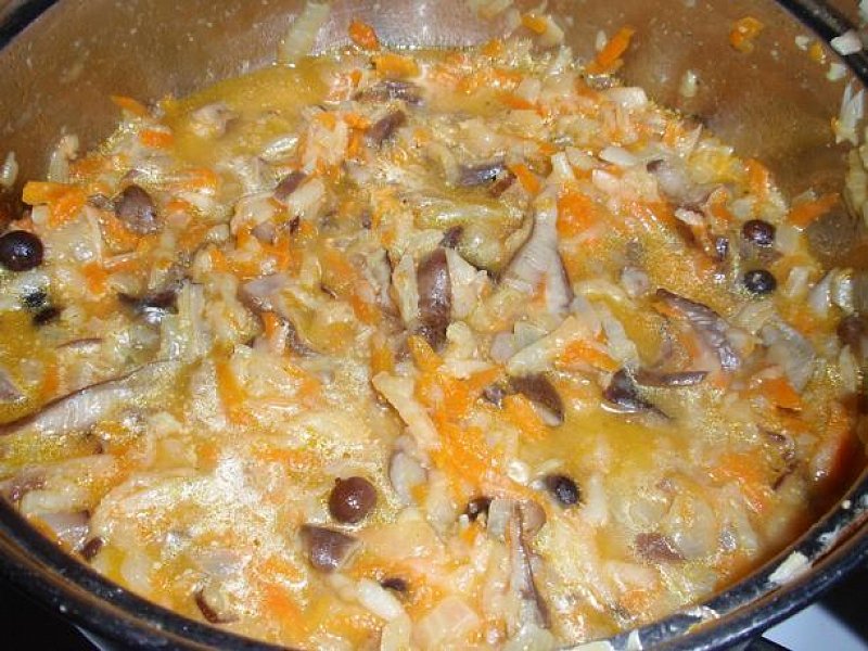 Václavky (bedly) s kořenovou zeleninou - omáčka