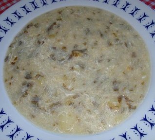 Bílý šťovíkový boršč