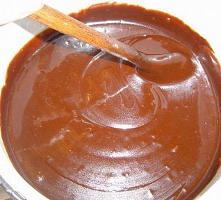 Vařená čokoládová poleva