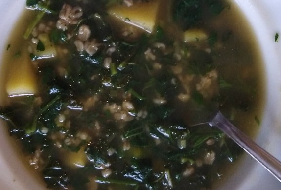Velikonoční zelená polévka photo-0