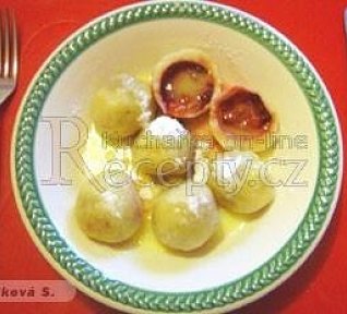 Těsto na ovocné knedlíky