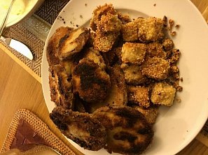 Vegetariánské kari s kurkumou, sójovými boby a batáty