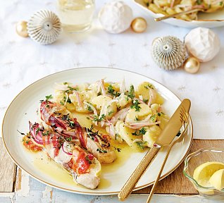 Lehký bramborový salát