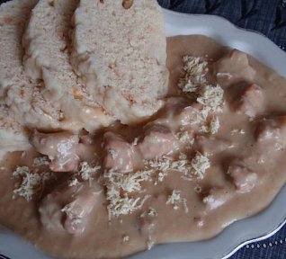 Křenová plec na smetaně