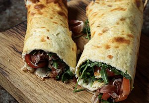 Cottage wrap ze dvou ingrediencí Cottage wrap ze dvou ingrediencí
