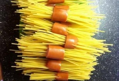 Chobotničky ze špaget