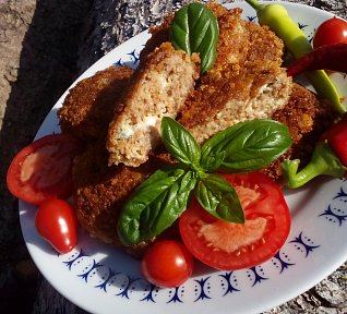 Mleté placičky s Nivou