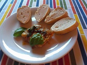 Bazalkové filé - treska Bazalkové filé - treska