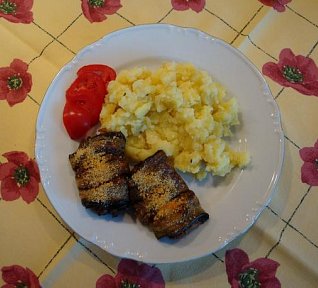 Lilkové závitky - zapečené