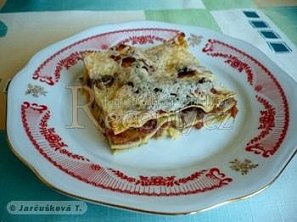 Lasagne pana Monte Castelloniho Lasagne pana Monte Castelloniho