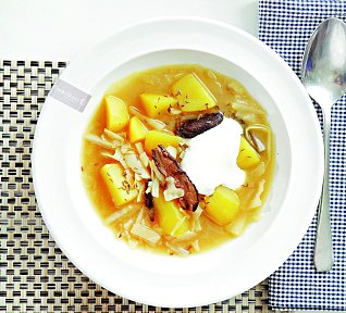 Žilinská polévka chábovica