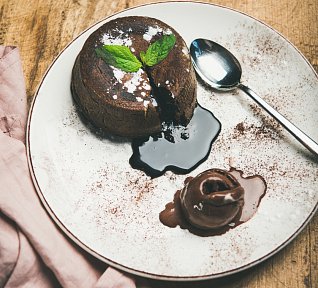 Čokoládové suflé