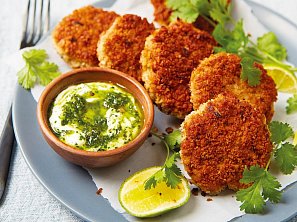 Krůtí karbanátky s koriandrem