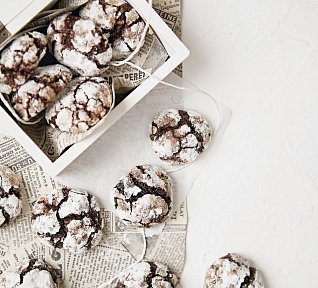 Čokoládové crinkles