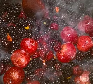 Ostružinový džem s jahodami