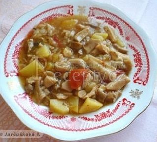 Guláš bez masa Guláš bez masa