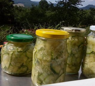 Cuketovo-paprikový salát (čalamáda)