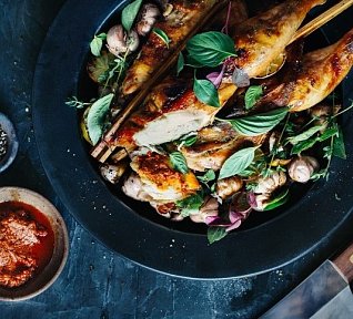 Pikantní jogurtová marináda na kuře