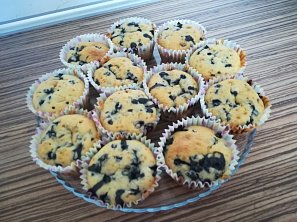 Borůvkové muffiny II. Borůvkové muffiny II.