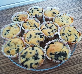 Borůvkové muffiny II.