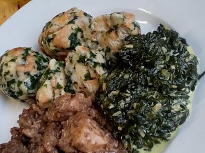 Špenát z medvědího česneku