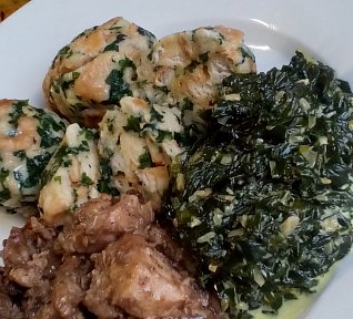 Špenát z medvědího česneku