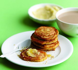 Karotkové lívanečky s ořechy