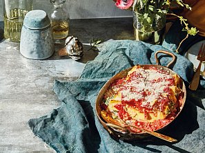 Canneloni se špenátem a ricottou