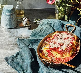 Canneloni se špenátem a ricottou