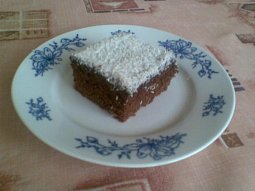 Babiččin perníkový koláč s kokosem